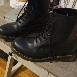 Dr. Martens Black Combat Boots